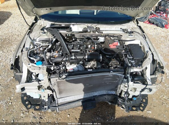 1HGCV1F49LA089601 2020 HONDA ACCORD Cream Widok z tyłu