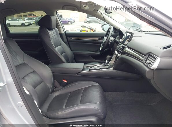 1HGCV1F49MA061962 2021 HONDA ACCORD Silver წინა სალონის ხედი