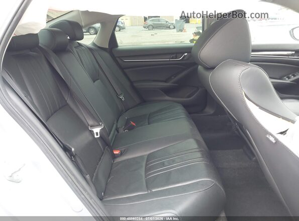 1HGCV1F49MA061962 2021 HONDA ACCORD Silver VIN კოდის სტიკერის ხედი