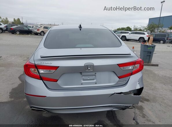 1HGCV1F49MA061962 2021 HONDA ACCORD Silver 