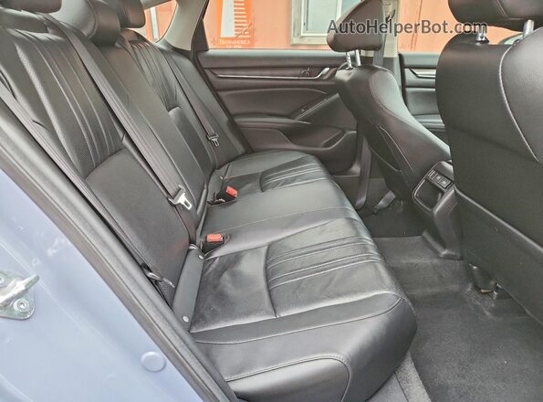 1HGCV1F49MA091477 2021 HONDA ACCORD Gray Հետևի նստատեղերի տեսք