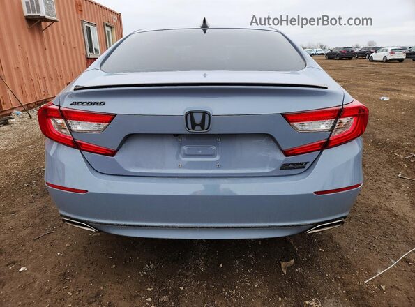 1HGCV1F49MA091477 2021 HONDA ACCORD Gray Հետևի տեսք