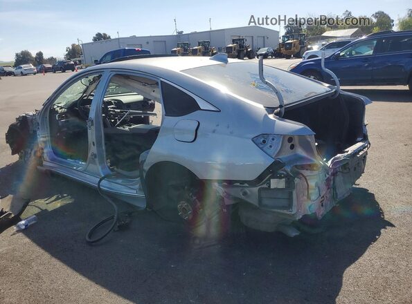 1HGCV1F4XKA129263 2019 HONDA ACCORD Silver Հետևի ձախ