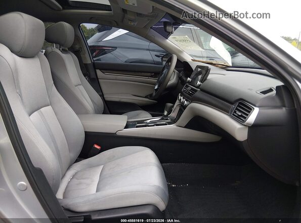 1HGCV1F4XLA126140 2020 HONDA ACCORD Silver Front interior view