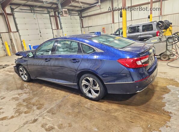 1HGCV1F4XLA140832 2020 HONDA ACCORD Blue Задня ліва чверть