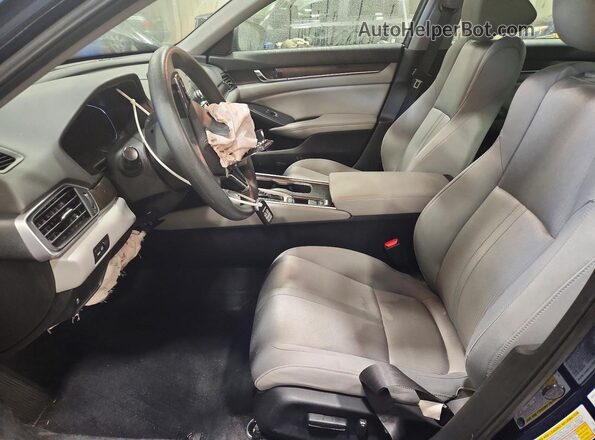 1HGCV1F4XLA140832 2020 HONDA ACCORD Blue Вид салону спереду