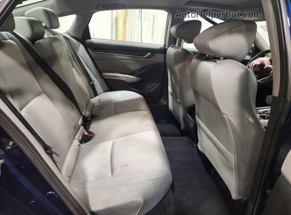 1HGCV1F4XLA140832 2020 HONDA ACCORD Blue Вид задніх сидінь