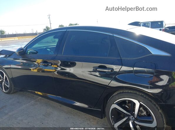 1HGCV1F4XMA101689 2021 HONDA ACCORD Black 