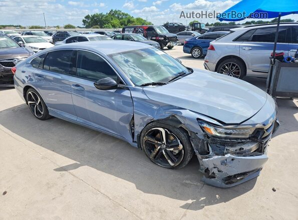 1HGCV1F4XNA062149 2022 HONDA ACCORD Gray წინა მარჯვენა