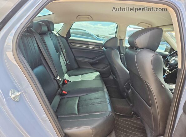 1HGCV1F4XNA062149 2022 HONDA ACCORD Gray უკანა სავარძლების ხედი