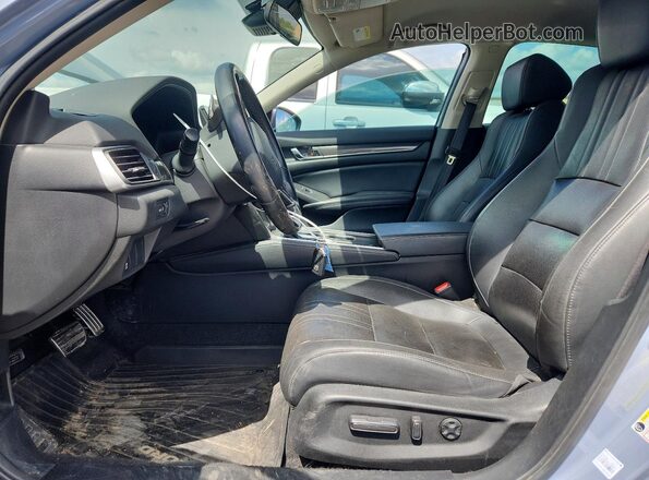 1HGCV1F4XNA062149 2022 HONDA ACCORD Gray წინა სალონის ხედი