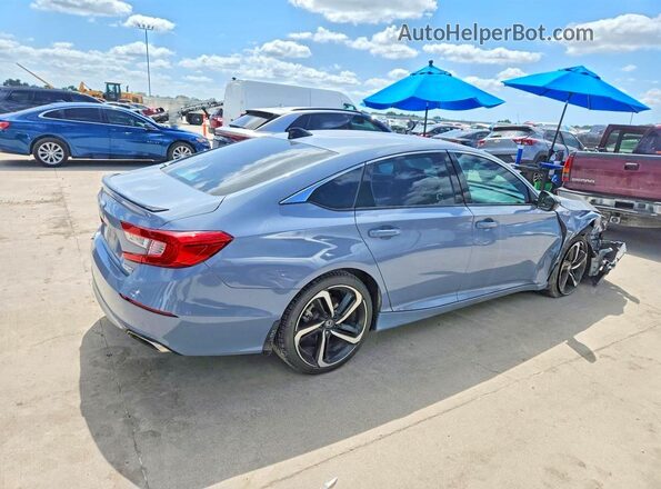 1HGCV1F4XNA062149 2022 HONDA ACCORD Gray უკანა მარჯვენა