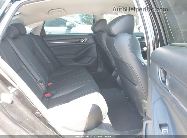 1HGCV1F4XNA082319 2022 HONDA ACCORD Black VIN კოდის სტიკერის ხედი