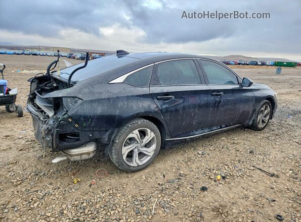 1HGCV1F50JA235292 2018 HONDA ACCORD Black Հետևի աջ