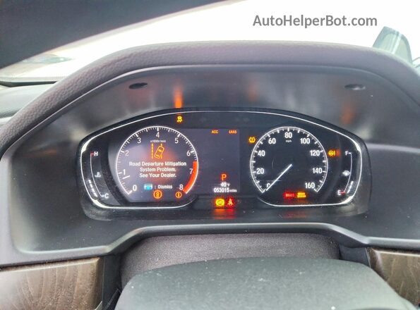 1HGCV1F50JA235292 2018 HONDA ACCORD Black Սարքավորումների վահանակի տեսք