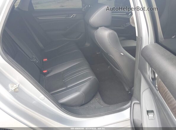 1HGCV1F50KA024191 2019 HONDA ACCORD Silver Widok naklejki z numerem VIN