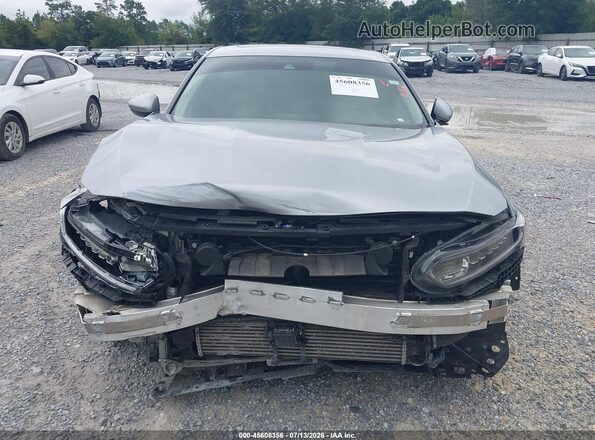 1HGCV1F50KA024191 2019 HONDA ACCORD Silver Widok zestawu wskaźników