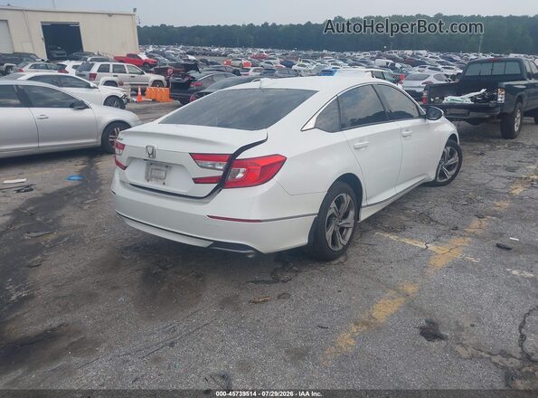 1HGCV1F50KA088909 2019 HONDA ACCORD White Trasero derecho