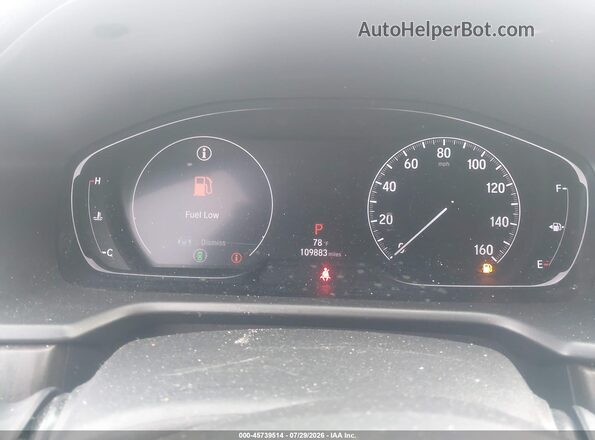 1HGCV1F50KA088909 2019 HONDA ACCORD White Vista de los asientos traseros