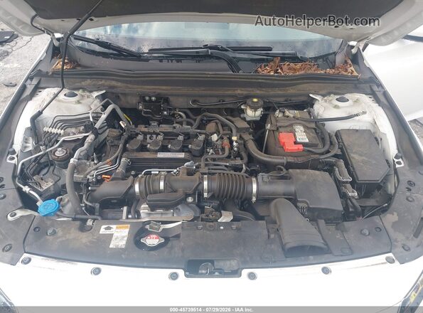 1HGCV1F50KA088909 2019 HONDA ACCORD White Vista trasera
