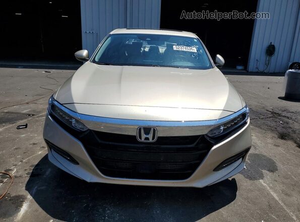 1HGCV1F50KA152933 2019 HONDA ACCORD Gold წინა ხედი