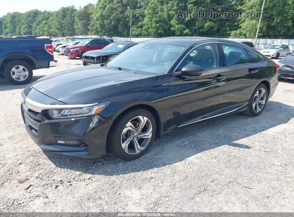 1HGCV1F50LA071609 2020 HONDA ACCORD Black Przód lewy