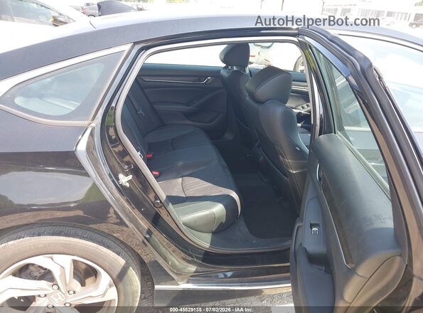 1HGCV1F50LA071609 2020 HONDA ACCORD Black Widok naklejki z numerem VIN