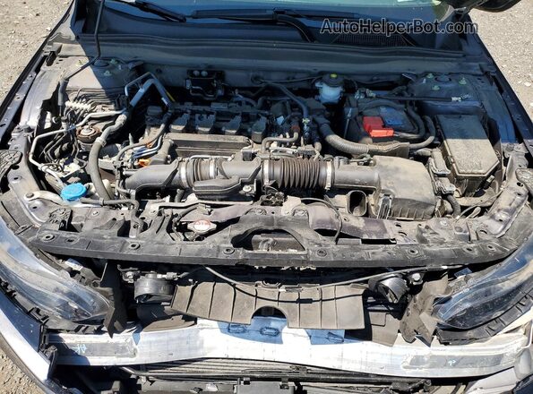 1HGCV1F50MA055203 2021 HONDA ACCORD Gray Սալոնի հետևի տեսք