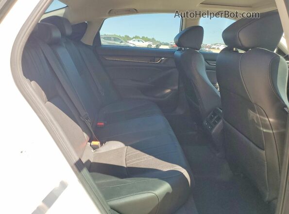 1HGCV1F50MA076309 2021 HONDA ACCORD White Vista de los asientos traseros