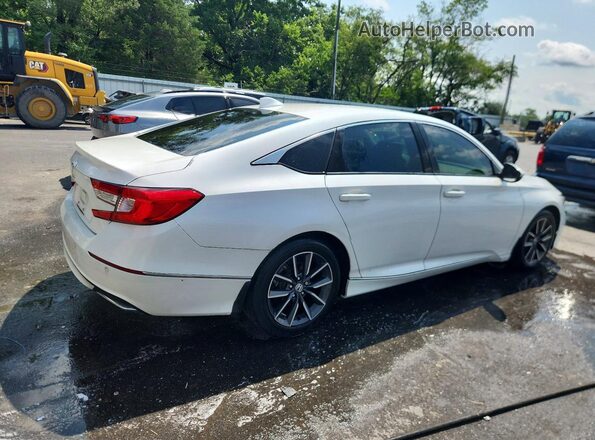 1HGCV1F50NA048737 2022 HONDA ACCORD White Rear right