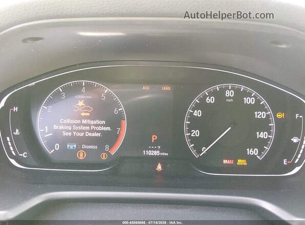 1HGCV1F51KA163407 2019 HONDA ACCORD Silver Vista de los asientos traseros