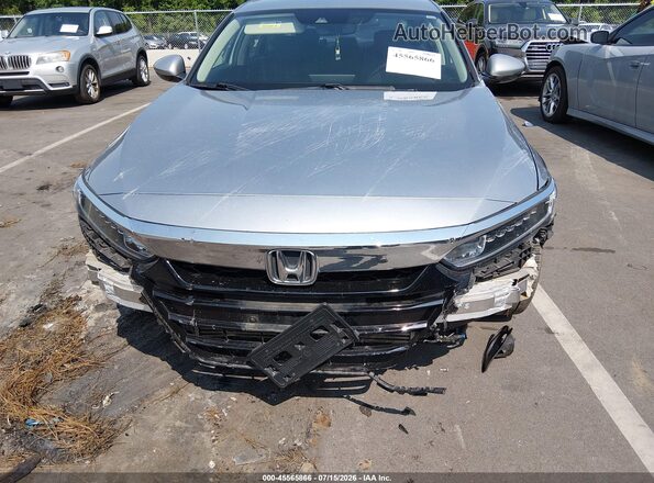 1HGCV1F51KA163407 2019 HONDA ACCORD Silver Vista frontal