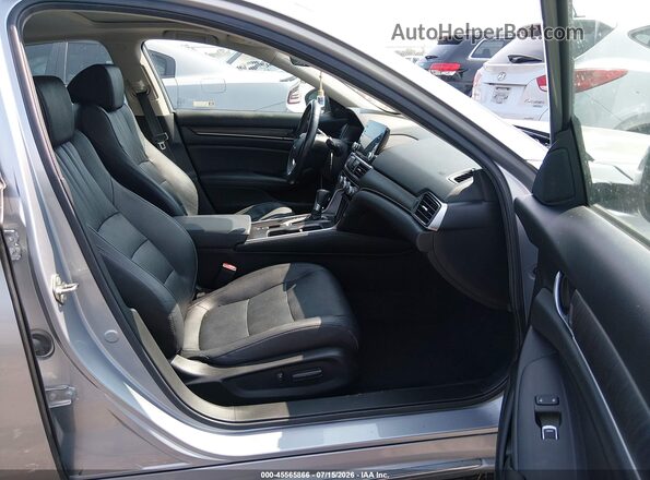 1HGCV1F51KA163407 2019 HONDA ACCORD Silver Vista interior delantera
