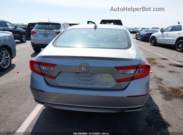 1HGCV1F51KA163407 2019 HONDA ACCORD Silver 