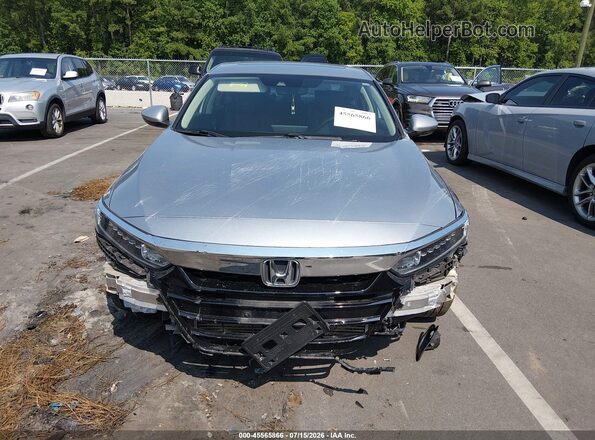 1HGCV1F51KA163407 2019 HONDA ACCORD Silver Vista del cuadro de instrumentos