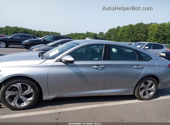 1HGCV1F51KA163407 2019 HONDA ACCORD Silver Vista interior de 360 grados