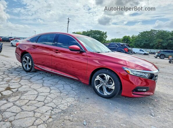 1HGCV1F51LA127461 2020 HONDA ACCORD Red Front right
