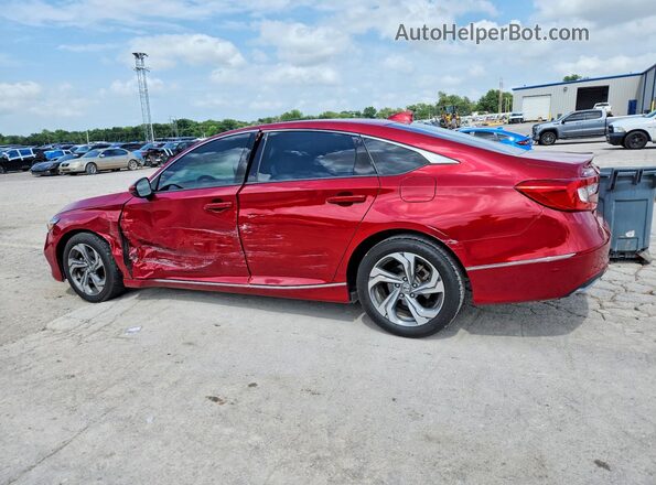 1HGCV1F51LA127461 2020 HONDA ACCORD Red Rear left