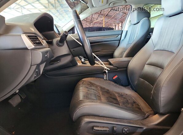 1HGCV1F51MA018984 2021 HONDA ACCORD Gray წინა სალონის ხედი