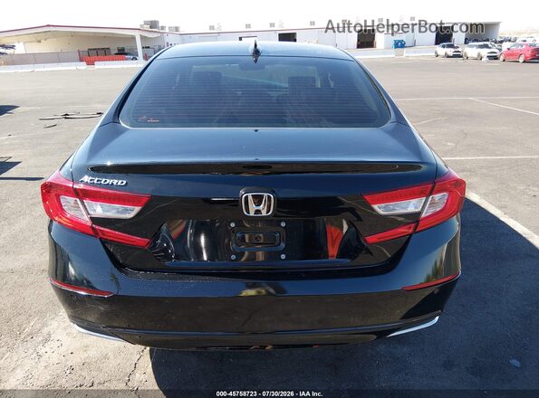 1HGCV1F51MA118437 2021 HONDA ACCORD Black 