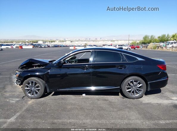 1HGCV1F51MA118437 2021 HONDA ACCORD Black 