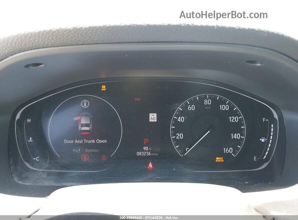 1HGCV1F52JA180621 2018 HONDA ACCORD Серый Вид задних сидений