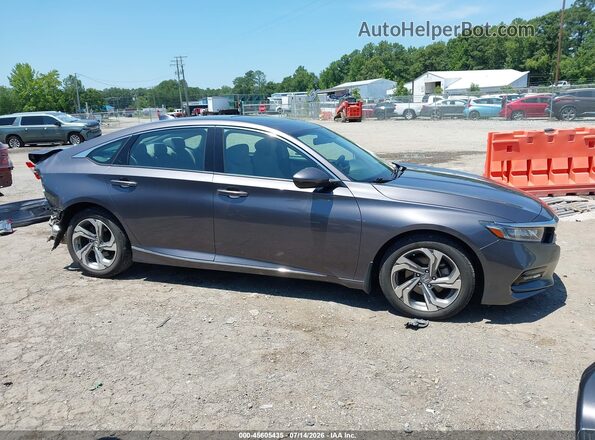 1HGCV1F52JA180621 2018 HONDA ACCORD Серый Панорамный вид салона 360°