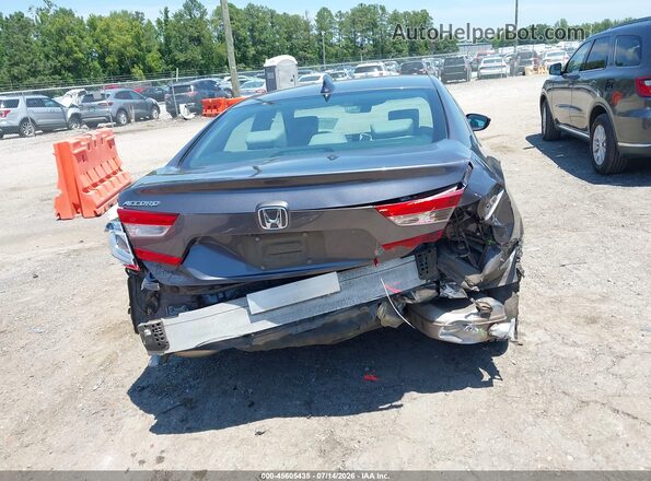 1HGCV1F52JA180621 2018 HONDA ACCORD Серый 