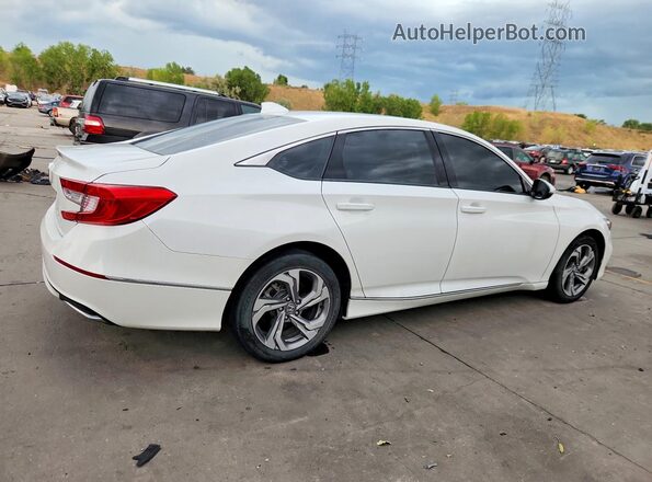 1HGCV1F52KA092086 2019 HONDA ACCORD Белый Задняя правая четверть