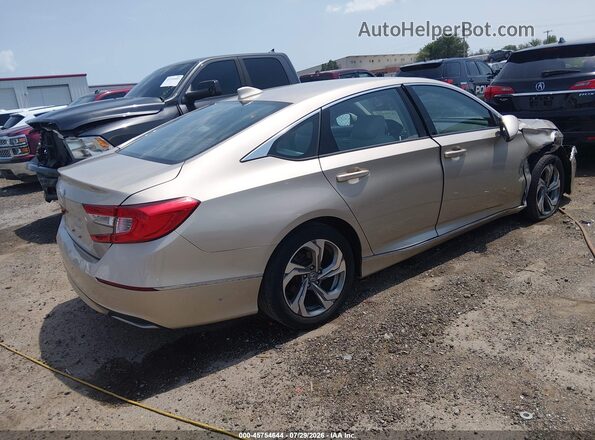 1HGCV1F52LA007605 2020 HONDA ACCORD Gold Rear right