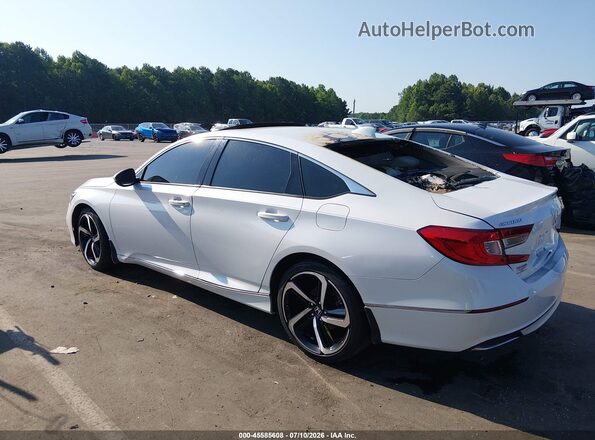 1HGCV1F52LA131017 2020 HONDA ACCORD White Tył lewy
