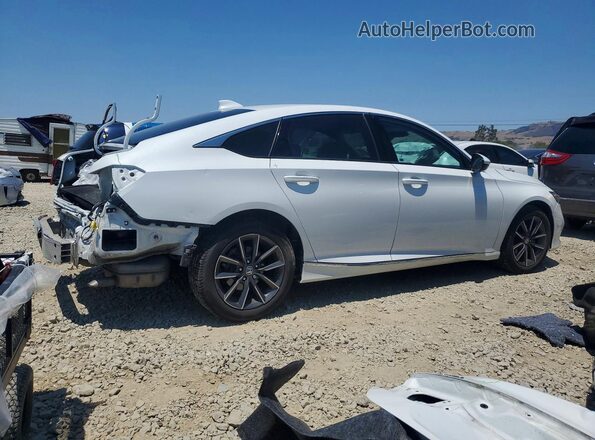 1HGCV1F52MA044316 2021 HONDA ACCORD White Հետևի աջ