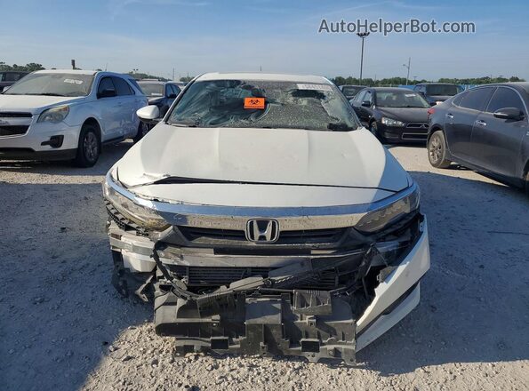 1HGCV1F52MA059768 2021 HONDA ACCORD White Դիմացի տեսք