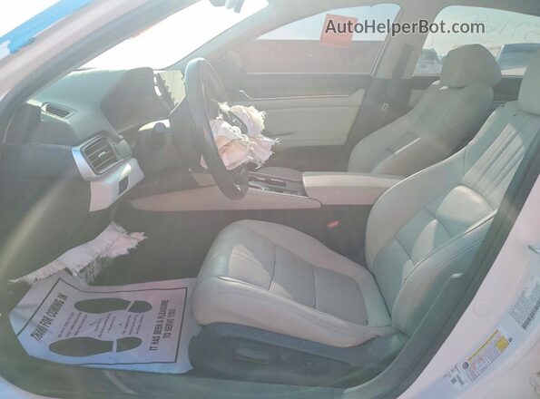 1HGCV1F52MA059768 2021 HONDA ACCORD White Սալոնի դիմացի տեսք
